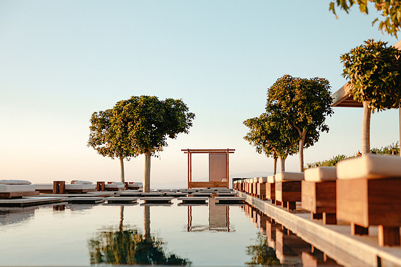 Canaves Oia Epitome - Pool by Jonathan Ross