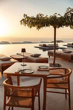 Canaves Oia Epitome - Pool by Jonathan Ross