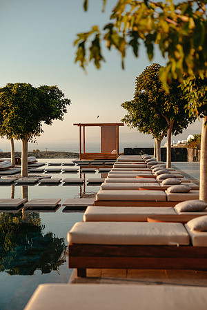 Canaves Oia Epitome - Pool by Jonathan Ross
