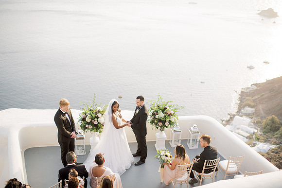 Canaves Oia Weddings - Panorama Balcony