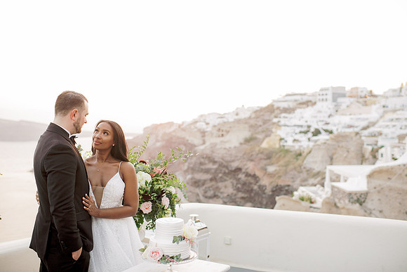 Canaves Oia Weddings - Panorama Balcony