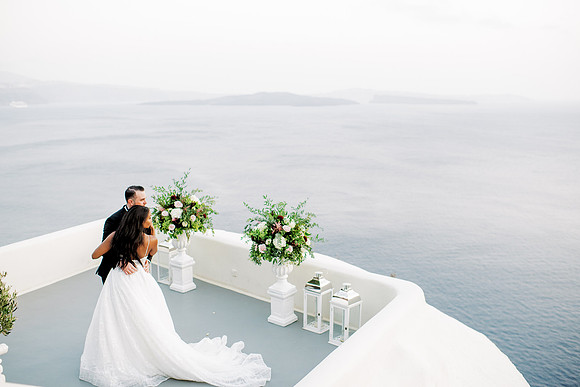 Canaves Oia Weddings - Panorama Balcony