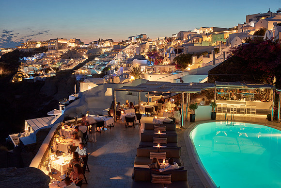 Petra Restaurant - sunset