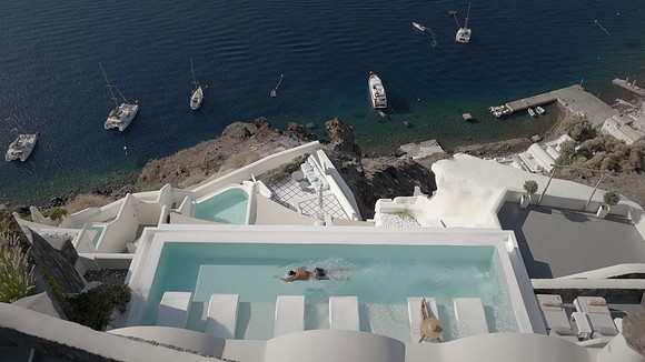 Canaves Oia Suites Infinity pool