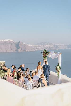 Canaves Oia Weddings - Panorama Balcony