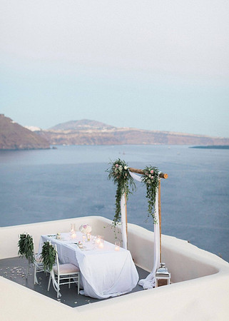 Canaves Oia Weddings - Panorama Balcony