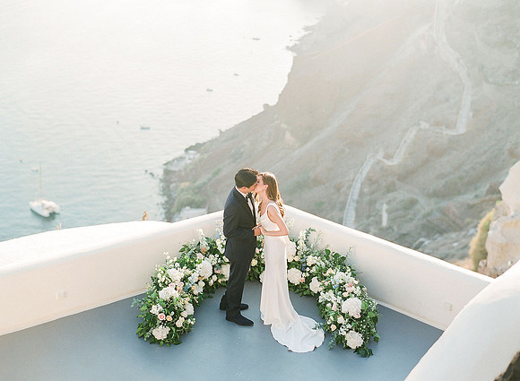 Canaves Oia Weddings - Panorama Balcony
