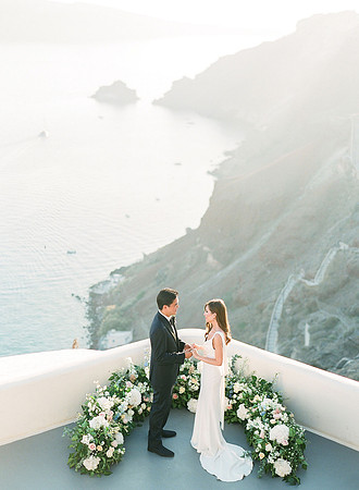 Canaves Oia Weddings - Panorama Balcony