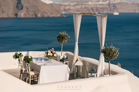 Canaves Oia Weddings - Panorama Balcony