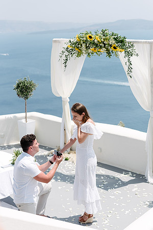 Canaves Oia Weddings - Panorama Balcony