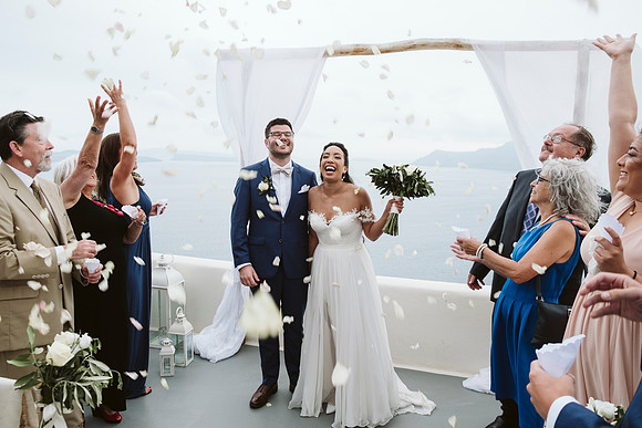 Canaves Oia Weddings - Panorama Balcony