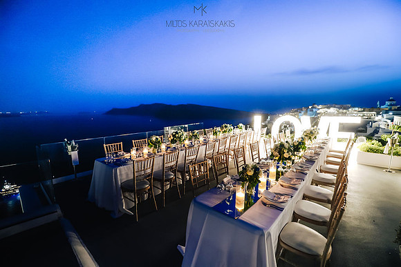 Canaves Oia Weddings - Sunday Suites venue