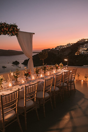 Canaves Oia Weddings - Panorama Balcony