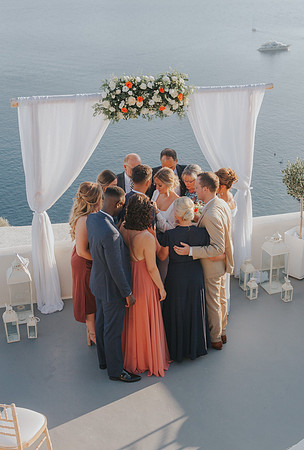 Canaves Oia Weddings - Panorama Balcony