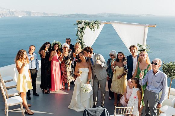 Canaves Oia Weddings - Panorama Balcony