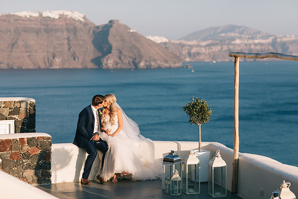 Canaves Oia Weddings - Panorama Balcony