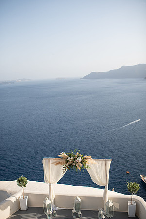 Canaves Oia Weddings - Panorama Balcony