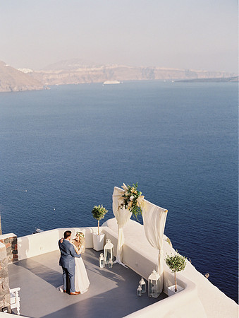 Canaves Oia Weddings - Panorama Balcony
