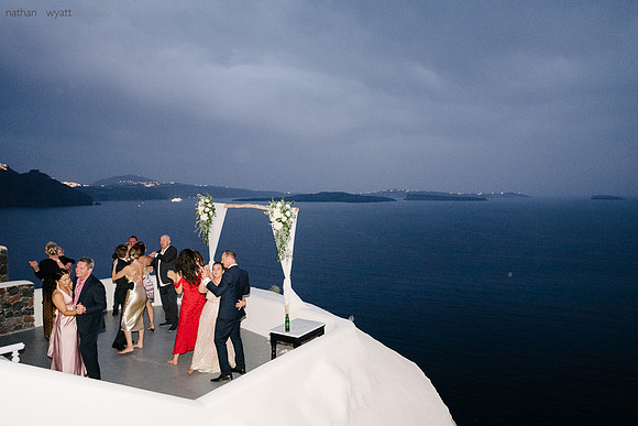 Canaves Oia Weddings - Panorama Balcony