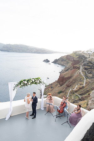 Canaves Oia Weddings - Panorama Balcony