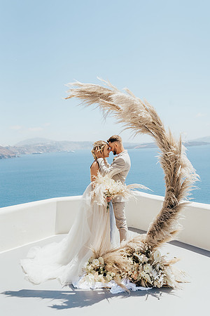 Canaves Oia Weddings - Panorama Balcony