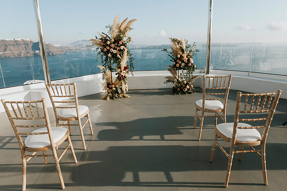 Canaves Oia Weddings - Sunday Suites venue