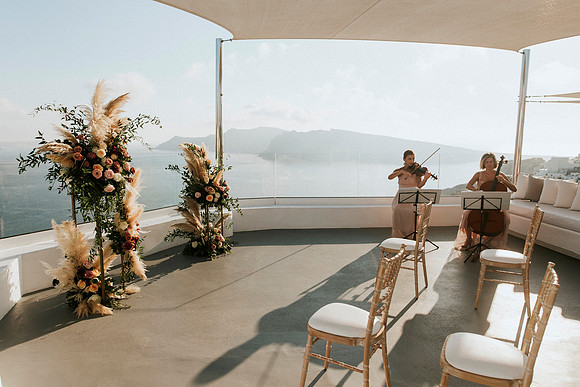 Canaves Oia Weddings - Sunday Suites venue