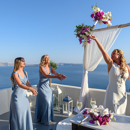 Canaves Oia Weddings - Panorama Balcony