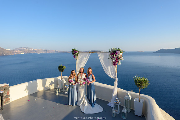 Canaves Oia Weddings - Panorama Balcony